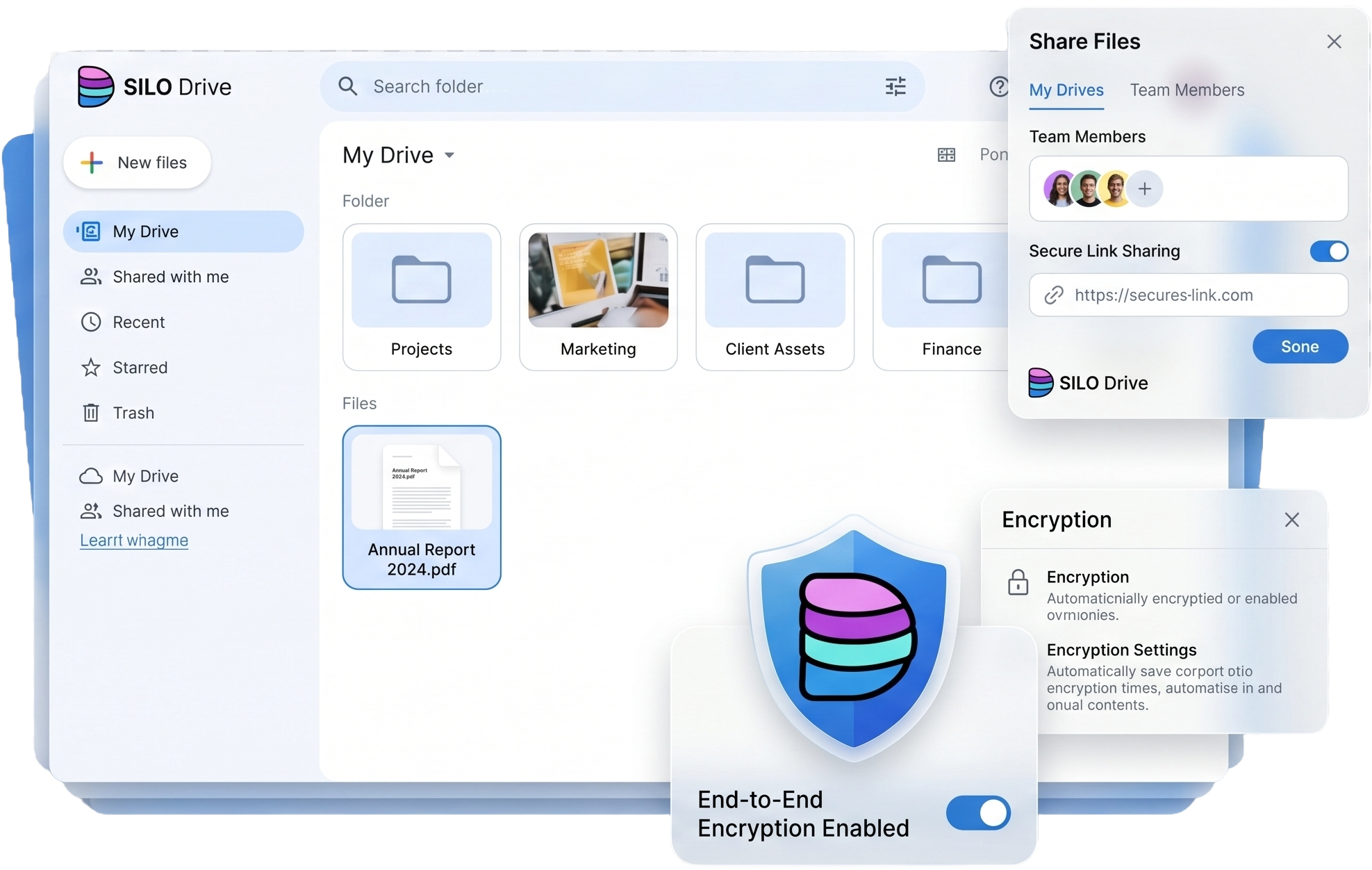SILO Drive cloud storage interface